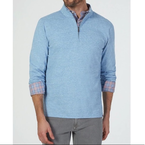 Faherty Suffolk Pullover quarter zip - Picture 1 of 14